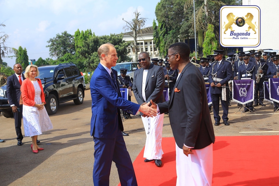 Buganda Kingdom hosts Prince Edward Antony Richard Louis of Edinburgh, England